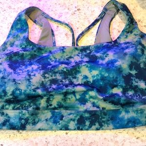 NWT Athleta 1X green sports bra